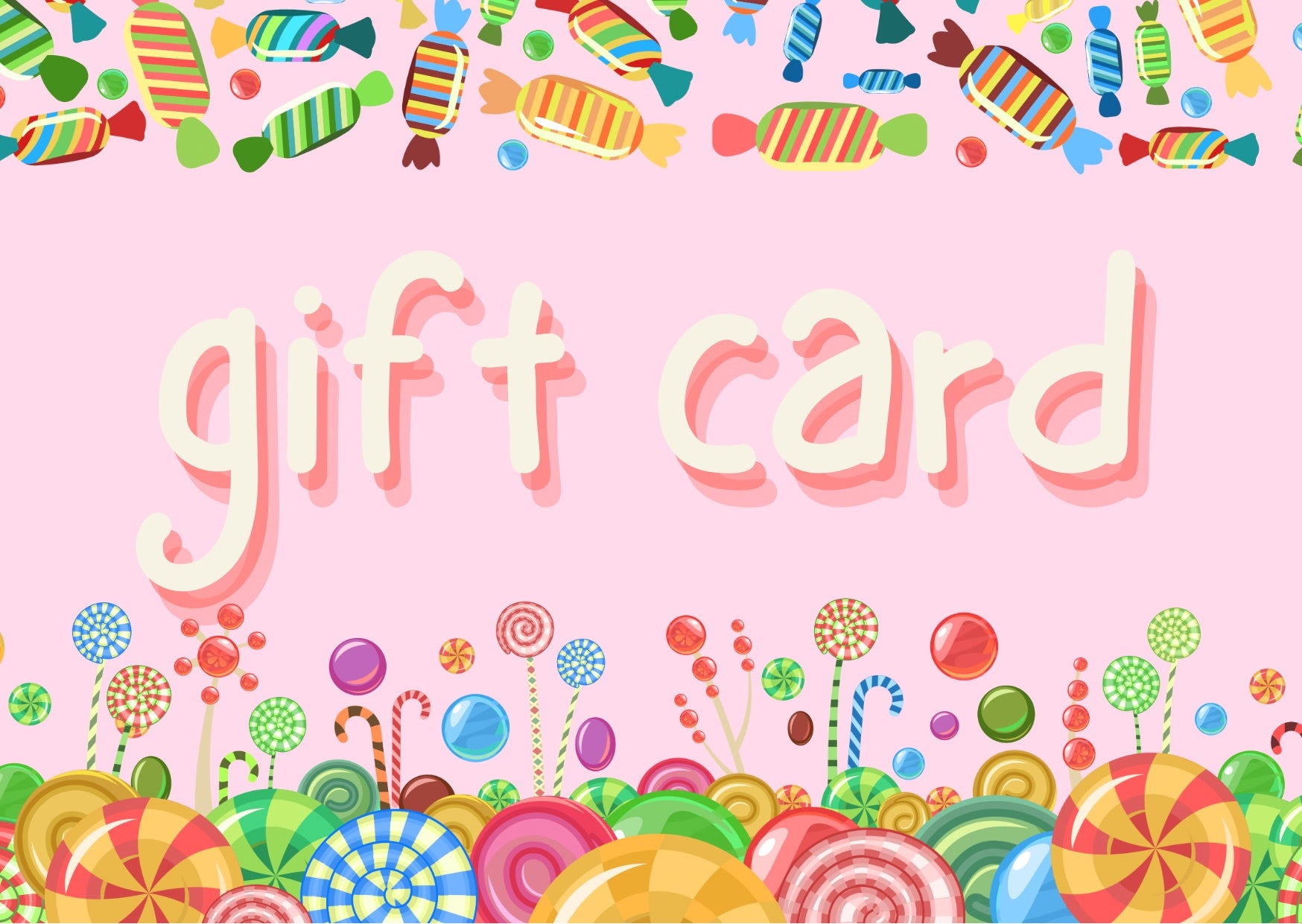 Freeze Dried Candy Gift Card Kelli Jo's Shop