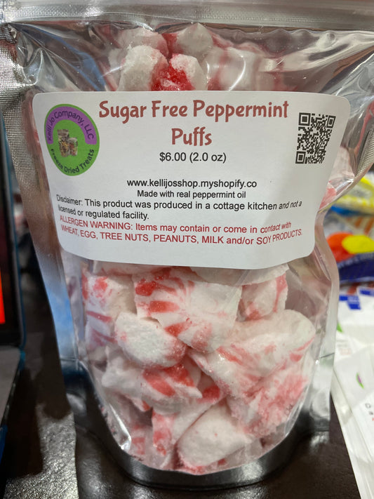 Sugar Free peppermint puffs